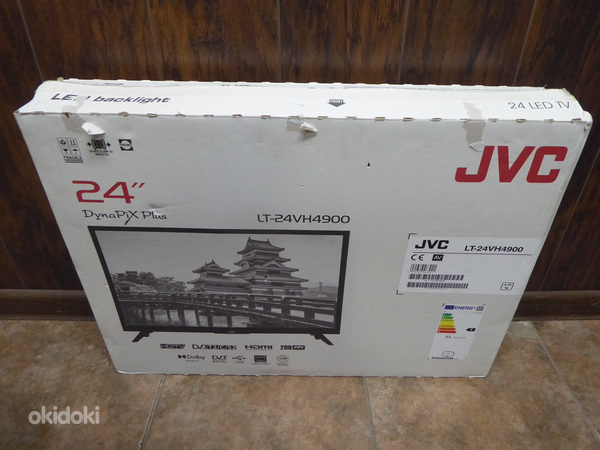 Телевизор HD JVC 24VH4900 24" + пульт + коробка (фото #2)