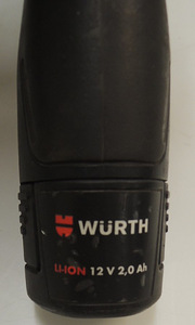 Akutrell Würth bs 10-A +2 tk aku10,8V + laadija + kohver (8 foto / 9)