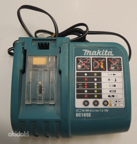 Автомобильное зарядное устройство Makita DC18SE (фото #2)