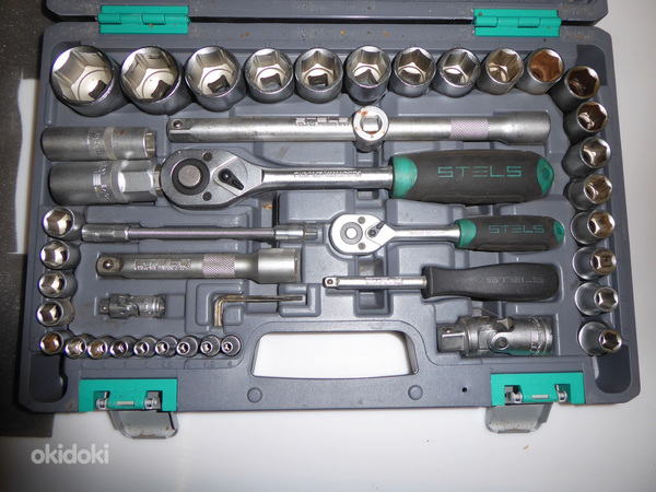Комплект ключей и насадок Stels Auto 96 шт (фото #5)