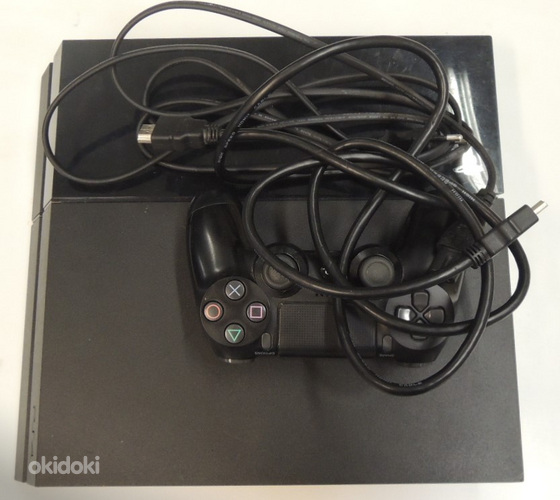 Mängukonsool Sony PlayStation 4 500Gb + kaablid + pult (foto #2)