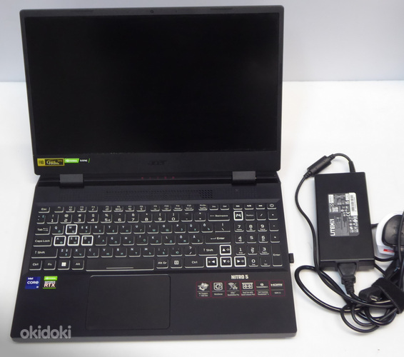 Sulearvuti Acer Nitro 5 Gaming Laptop + laadija (foto #2)