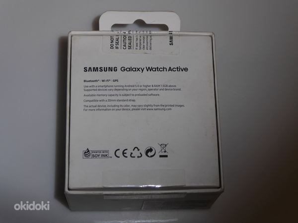 Смарт-часы Samsung Galaxy Watch Active SM-R500 + Зарядка (фото #4)