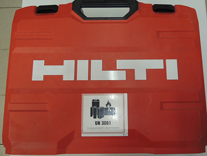 Gaasiga naelapüss Hilti GX 3 + kohver + tšekk (3 foto / 7)