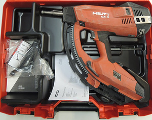Gaasiga naelapüss Hilti GX 3 + kohver + tšekk (4 foto / 7)
