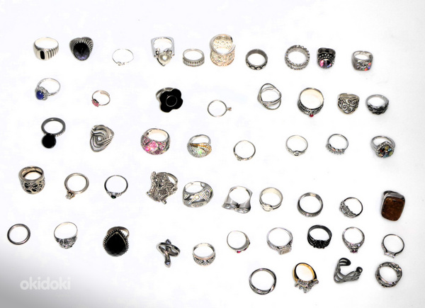 Серебренные кольца 925 пробы (фото #1)