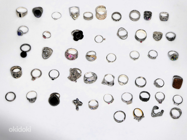 Серебренные кольца 925 пробы (фото #2)