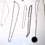 Серебренный украшения цепочки 925 пробы (фото #2)