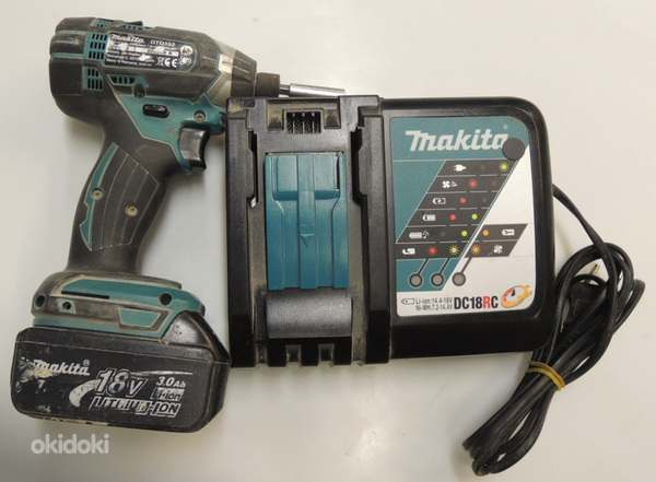 Аккумуляторная дрель Makita DTD152 + ак.3,0Ач + зарядка (фото #2)