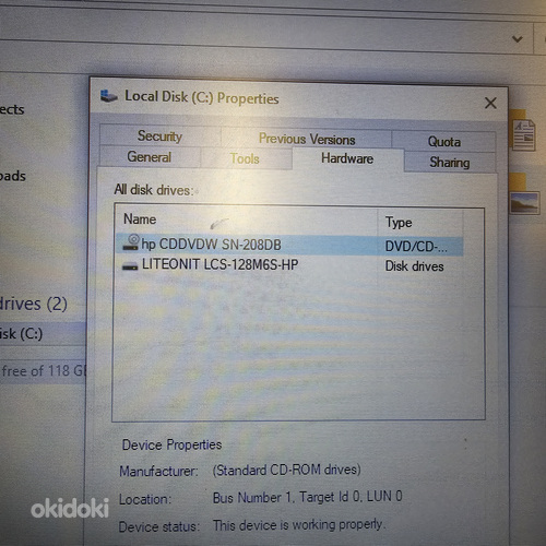 Sülearvuti HP Elitebook 8470P + Laadija (foto #9)
