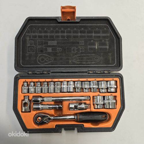 Набор ключей Neo Tools 24 частей + чемодан (фото #2)