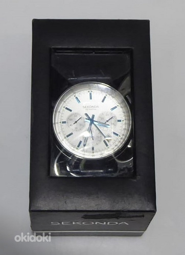 Мужские Часы Sekonda Chronograph Watch 3461 CPX + Коробка (фото #2)