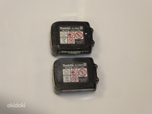 Аккумулятор Makita тип BL 1415, 14.4В, 1.5 Ач, Li-ion (фото #4)