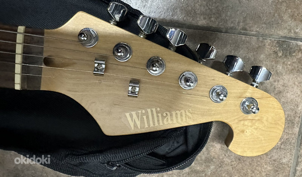 Электрогитара Williams + Сумка + Провод +Подножка для гитары (фото #3)