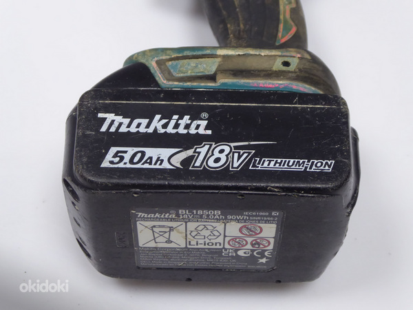 Ударная аккумуляторная дрель Makita DTD152 АКБ 5.0АЧ (фото #4)