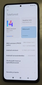 Mobiiltelefon Poco X4 Pro 5G 256Gb (6 foto / 6)