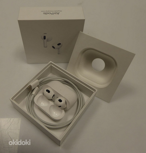 Juhtmevabad Kõrvaklapid Apple AirPods (3rd gen) + Karp (foto #5)