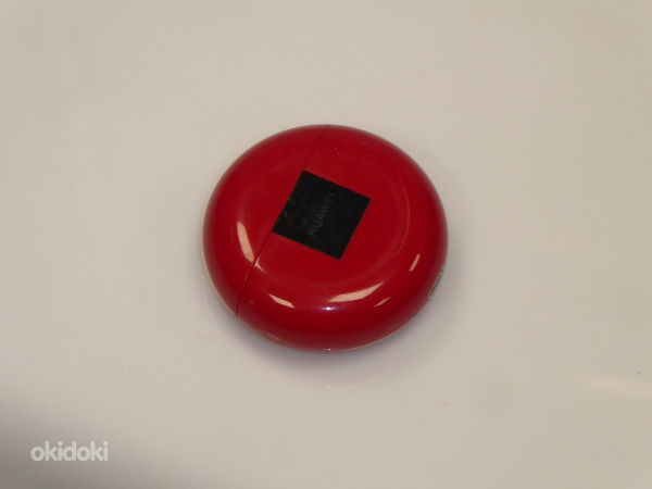 Беспроводные наушники Huawei FreeBuds 3, красный (фото #5)