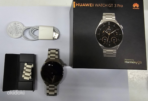 Nutikellad Huawei Watch GT3 Pro + karp + tsekk (foto #2)
