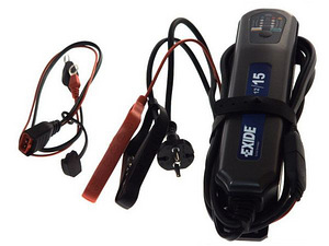 Зарядное устройство 12V Exide Battery Charger 12/15 + karp