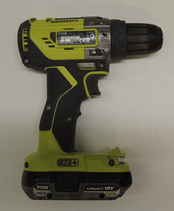 Akutrell Ryobi One+ R18PD5 +2,0Ah 3tk +laadija + tsekk +kott (5 foto / 6)