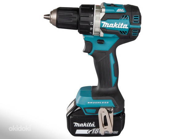 Akutrell Makita DDF484 + 4ah + laadija