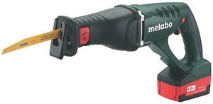 Аккумуляторная сабельная пила Metabo ASE 18 LTX
