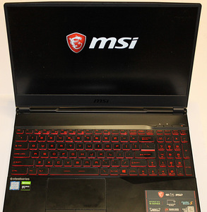 Sülearvuti MSI GL65 9SD + laadija (5 foto / 7)