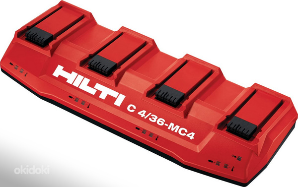 Laadija Hilti C4/36-MC4 (üks port ei tööta)