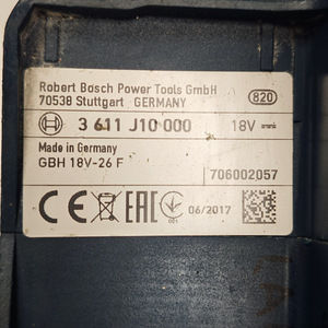 Акуперфоратор Bosch GBH 18V 26F + Аку 4.0Ач (5 фото из 5)