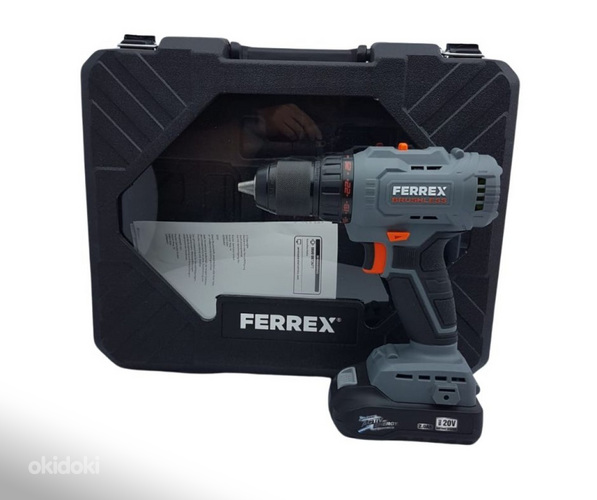 Akutrell FERREX 20v + 2ah 2tk + kohver