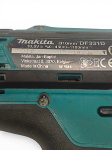 Akutrell Makita DF331D + Aku 2.0AH (4 foto / 5)