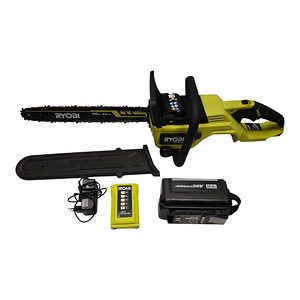 Цепная пила Ryobi RY36CSX40B + Акку + Зарядка (2 фото из 5)