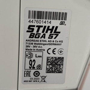 Ветродуйка Stihl BGA 57 + акку 2шт + зарядка (5 фото из 5)
