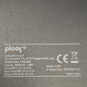 Akupank Ploos CLP20 20000MAh + juhe + karp (4 foto / 5)
