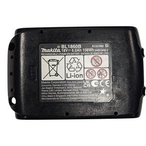 Аккумулятор Makita BL1860B 6.0Ач (5 фото из 5)