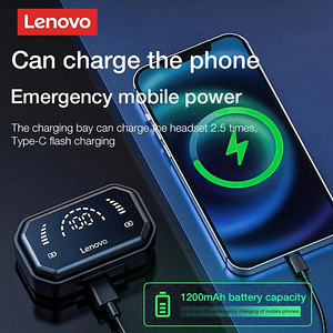 Kõrvaklapid Lenovo LP3 pro, uued, mustad (3 foto / 3)