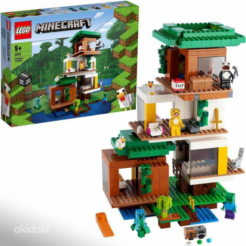 Lego 21174 Minecraft. Современное дерево (фото #3)