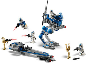 Lego 75280 Star Wars. 501 leegioni kloonisõdurid (4 foto / 5)