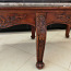 Антикварный стол в отличном состоянии - дерево и мрамор 137x 67x h58 см (фото #2)