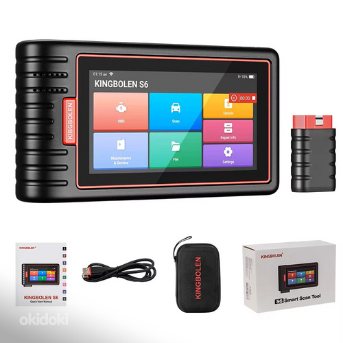 DIAGNOSTIKASKÄNNER S6 OBD2 full system