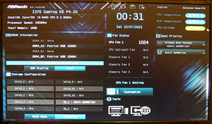 AsRock Z370 Gaming K6, i5-9400, RGB DDR4 16GB, SSD 250GB M.2 (8 foto / 8)