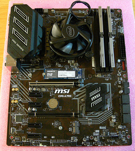 MSI Z390-A Pro, i5-9400, DDR4 16GB, SSD 256GB (4 foto / 10)