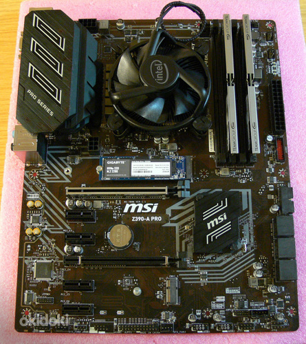 MSI Z390-A Pro, i5-9400, DDR4 16GB, SSD 256GB (фото #4)