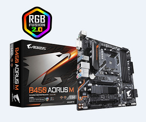 Gigabyte B450 Aorus M,Ryzen 5 3600,DDR4 16GB,SSD M.2 256GB (1 фото из 10)