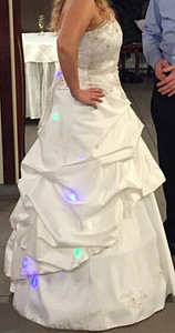 Свадебное платье со стразами Сваровски