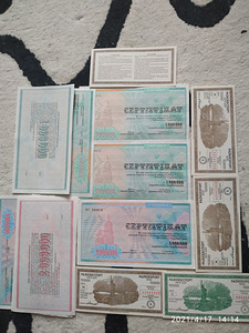 Sertifikaadid, NSV Liidu võlakirjad, Ukraina,USA, RF, Tsari. (6 foto / 10)