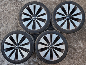 R18 KIA originaal 114.3 + rehvid 225/45/18 (2 foto / 6)