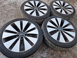 R18 KIA originaal 114.3 + rehvid 225/45/18 (3 foto / 6)