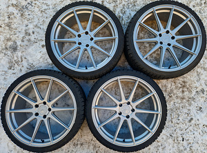 R20 Audi VW MB BMW Seat Skoda 5x112 rehvidega (6 foto / 10)